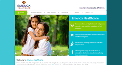 Desktop Screenshot of emenoxhealthcare.com
