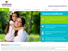Tablet Screenshot of emenoxhealthcare.com